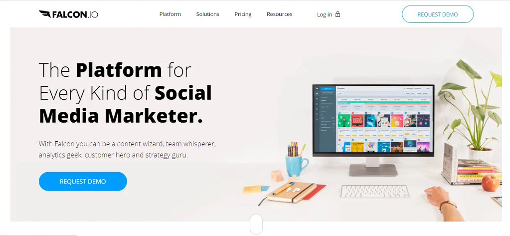 Falcon.io Social Media Marketing Tools
