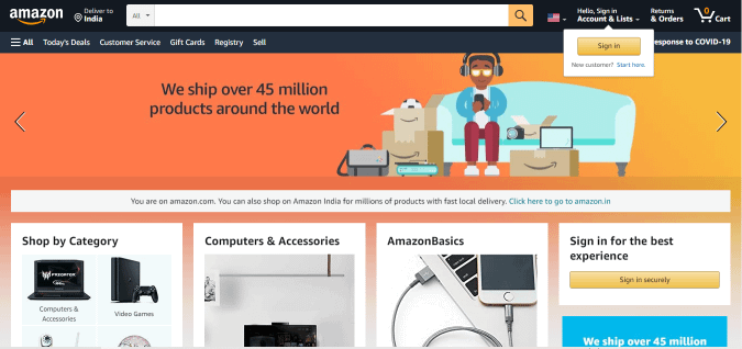 Amazon Affiliate Website