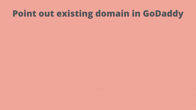 Existing Domain