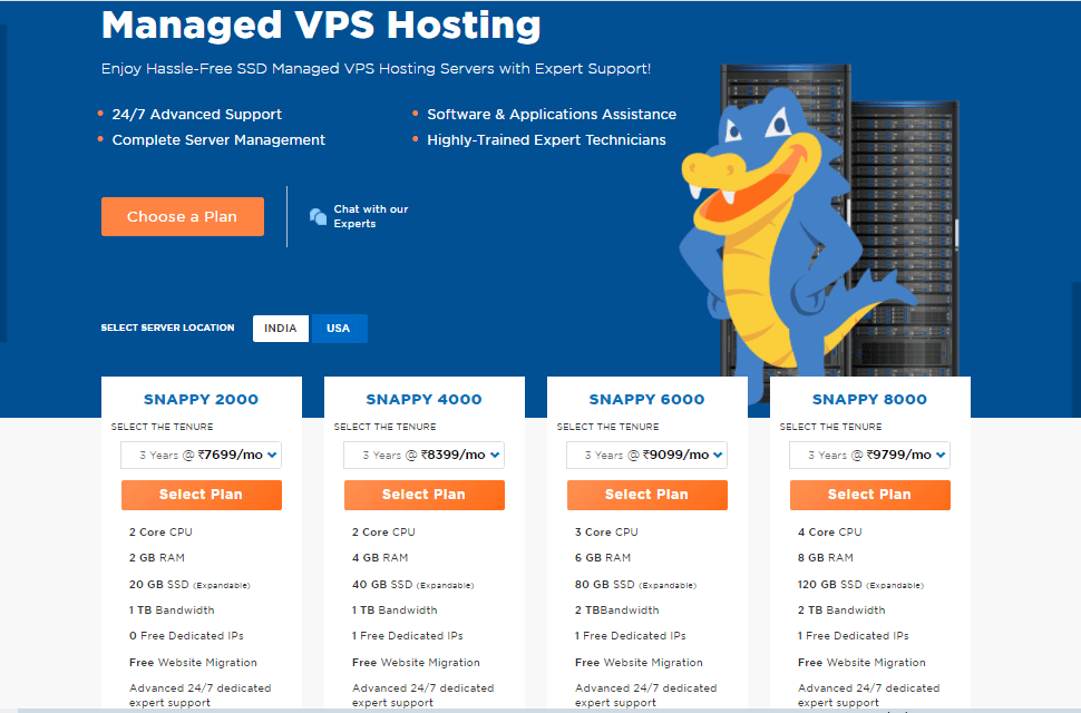 HostGator VPS Managed Hosting